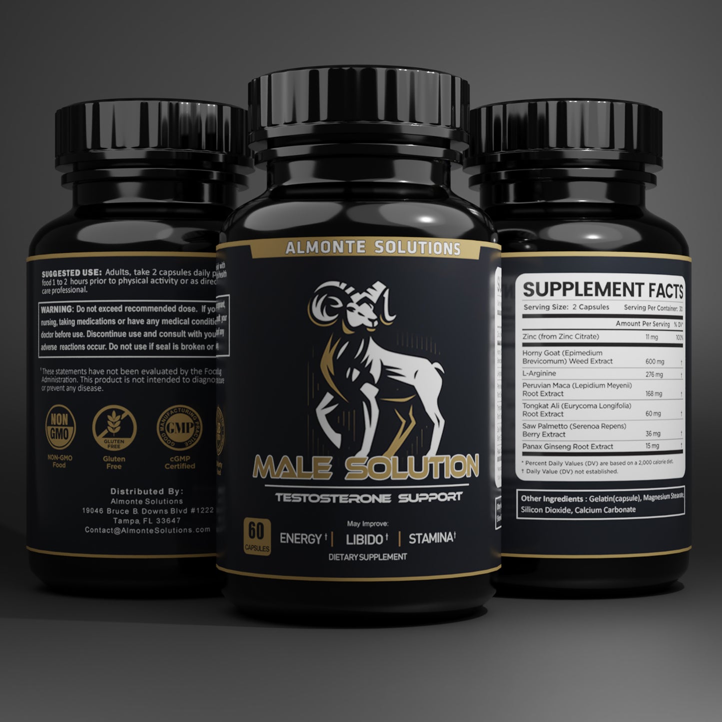 Male Solution - Men's Testosterone Support